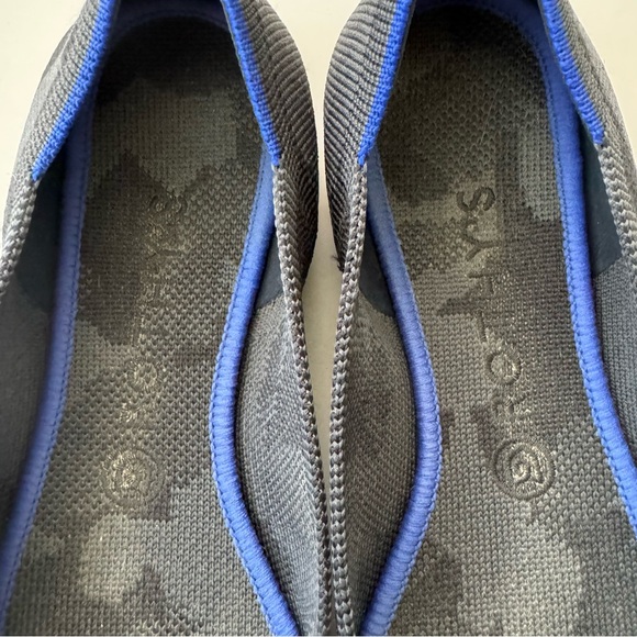 Rothy's The Point Gray Camo Pointed Flats 9.5 - Picture 4 of 9